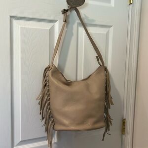 Leather UGG purse